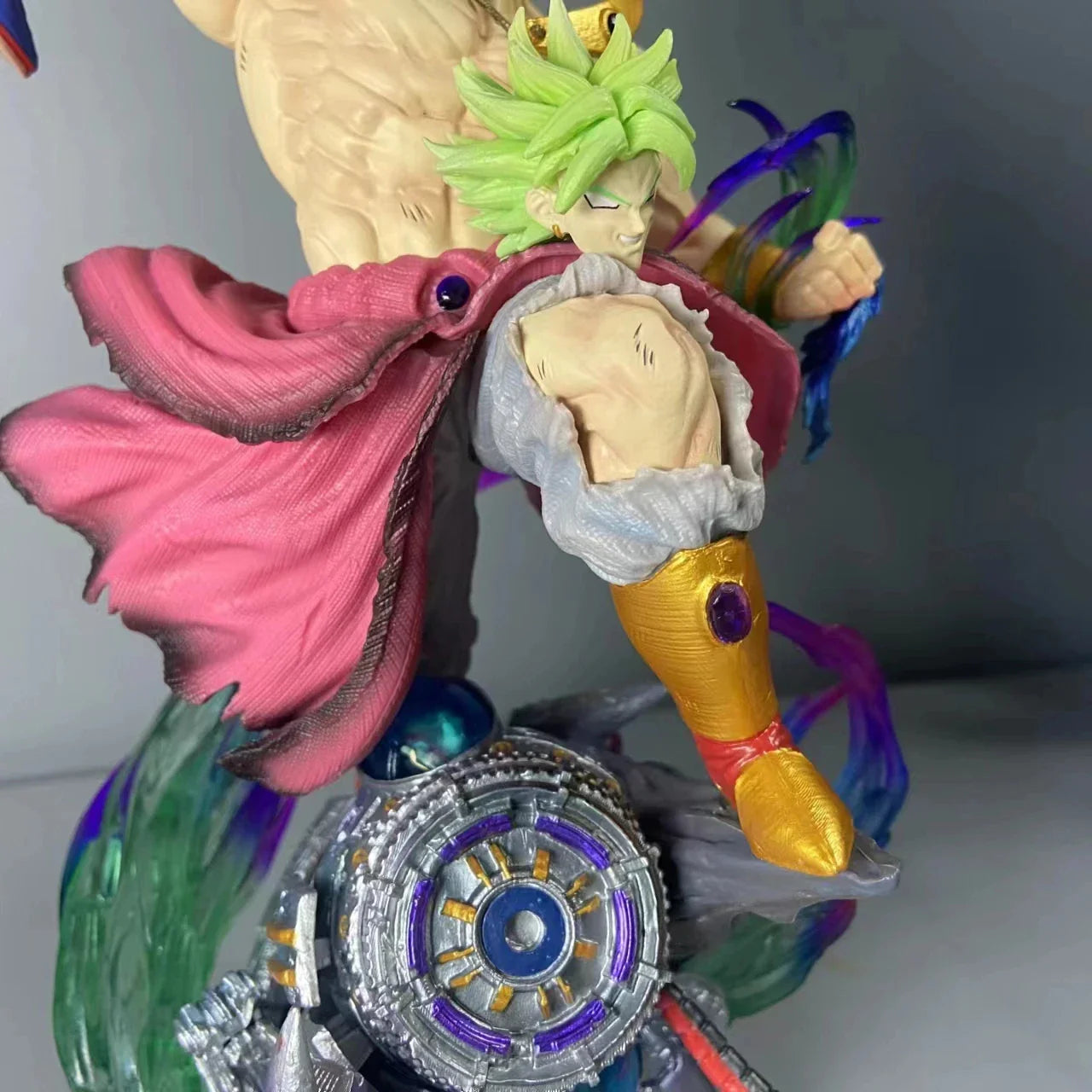 Broli Vs Goku Anime Figure Dragon Ball Broli 28cm Figurine Pvc Statue Model Doll Desk Decoration Collectible Toys Christmas Gift Dragon Ball Collectible Figure