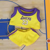 Handmade Labubu Lakers Outfit Style 3 Doll Outfit