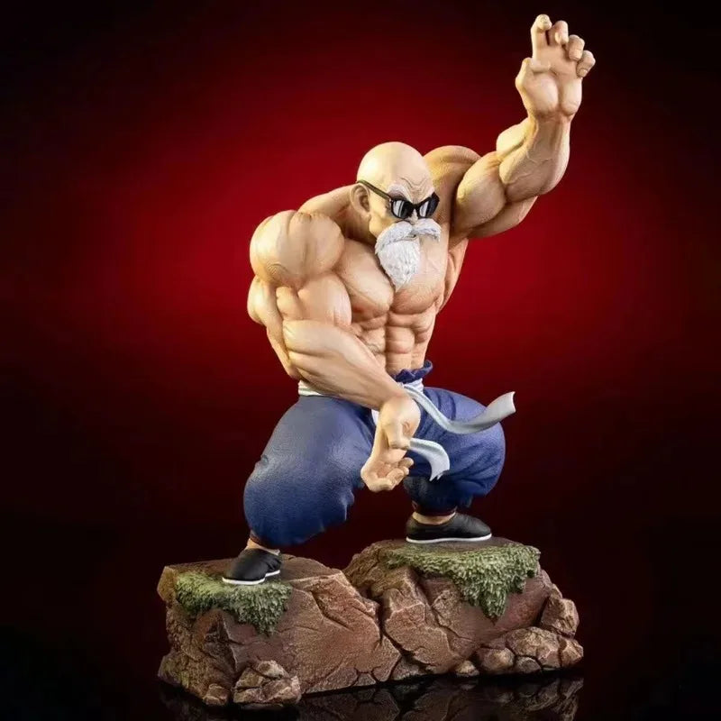 25cm Dragon Ball Z Anime Figure Master Roshi Figure Kame Sennin Action Figure Pvc Statue Collection Model Decoration Toy Gifts