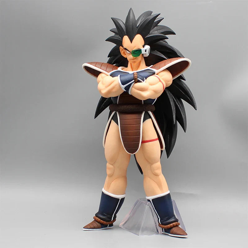 Dragon Ball Z Anime Figures Gk Raditz Super Saiyan Goku Brother Standing Combat Suit Desk Decoration Statue Ornament Toys Gifts