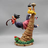 27.5cm Dragon Ball Upa Action Figure Childhood Goku Figure VS Tao Pai Pai Figurine DBZ Anime PVC Collection Toy for Kids Gift
