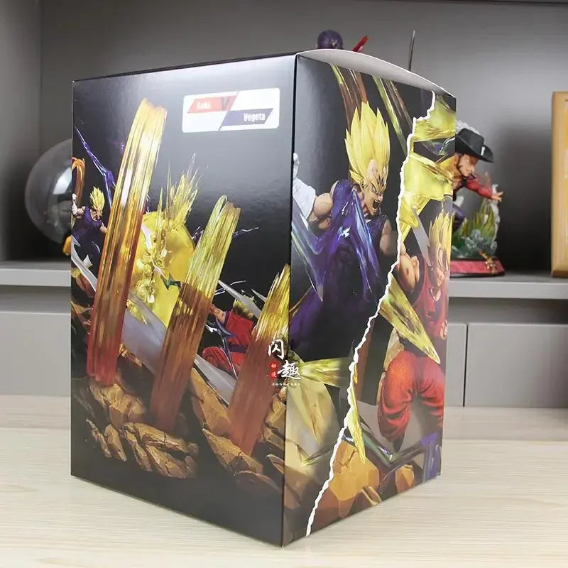 18cm Dragon Ball Figure Goku Vs Vegeta Figure Sky Top Wcf Goku Vs Vegeta Anime Figure Goku Vegeta Action Figurine Pvc Model Gift