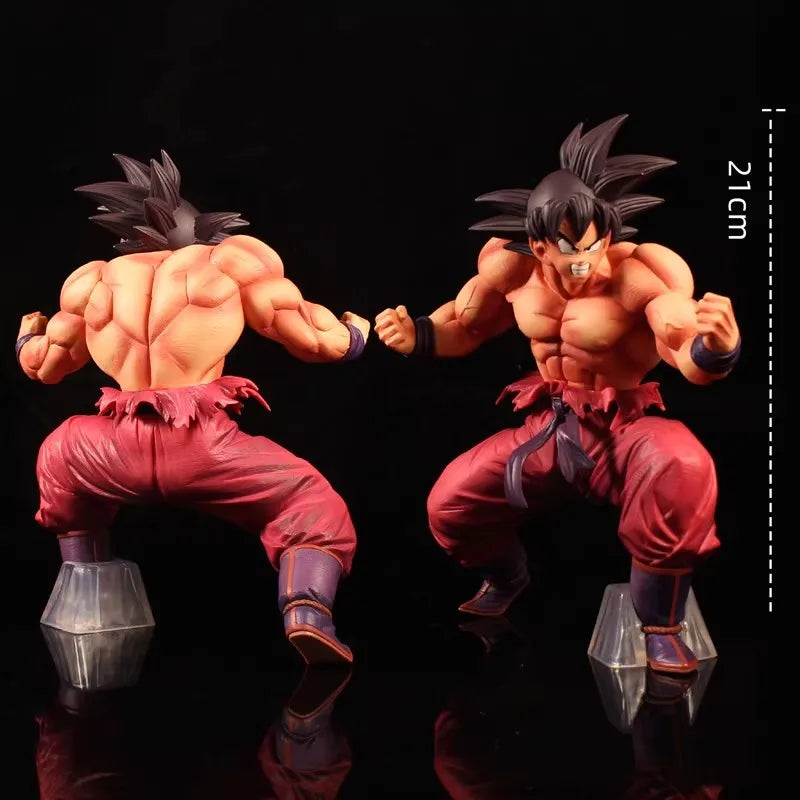 21cm Kaiouken Son Goku Figure Dragon Ball Ichiban Kuji C Prize Figurine Masterlise Car Decorations Anime Dolls Super Saiyan
