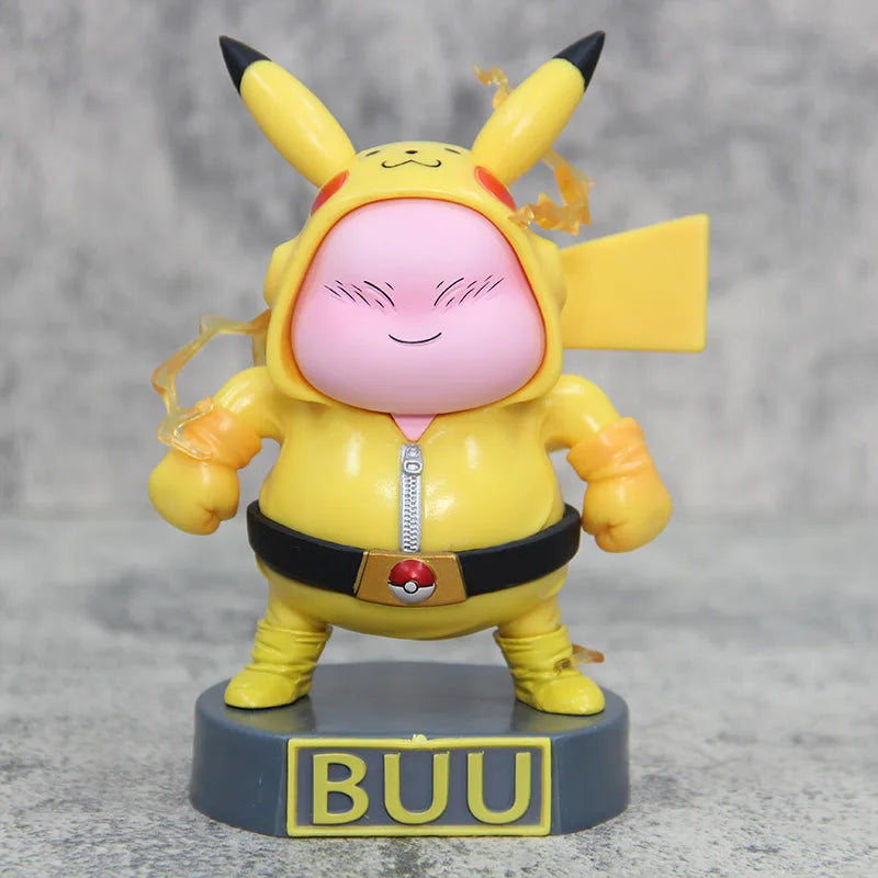 15cm Anime Dragon Ball Z Fat Buu Figure Majin Buu Pikachu Action Figures Pvc Model Doll Desk Decoration Ornaments Gift Toy Dragon Ball Collectibles no box