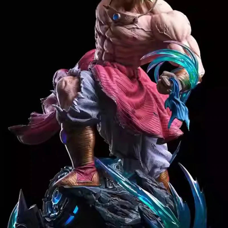 Broli Vs Goku Anime Figure Dragon Ball Broli 28cm Figurine Pvc Statue Model Doll Desk Decoration Collectible Toys Christmas Gift Dragon Ball Collectible Figure