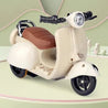 Labubu Mini Travel Moped Beige Doll Bike