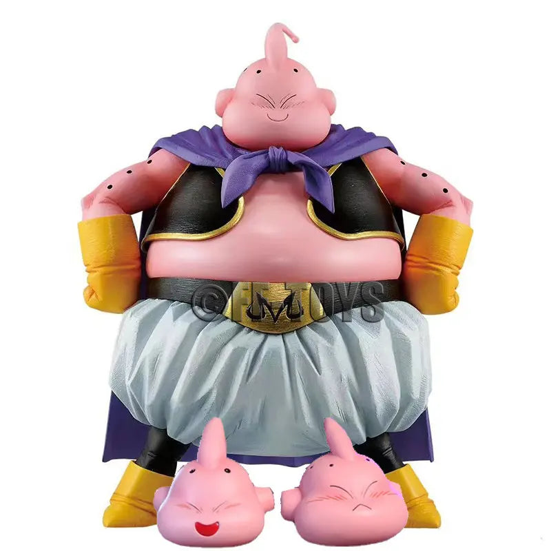 Anime Dragon Ball Z Fat Buu Figure Majin Buu Action Figures Super Buu Figurine 28cm PVC Statue Collection Model Toys Action figure 3 Head No box