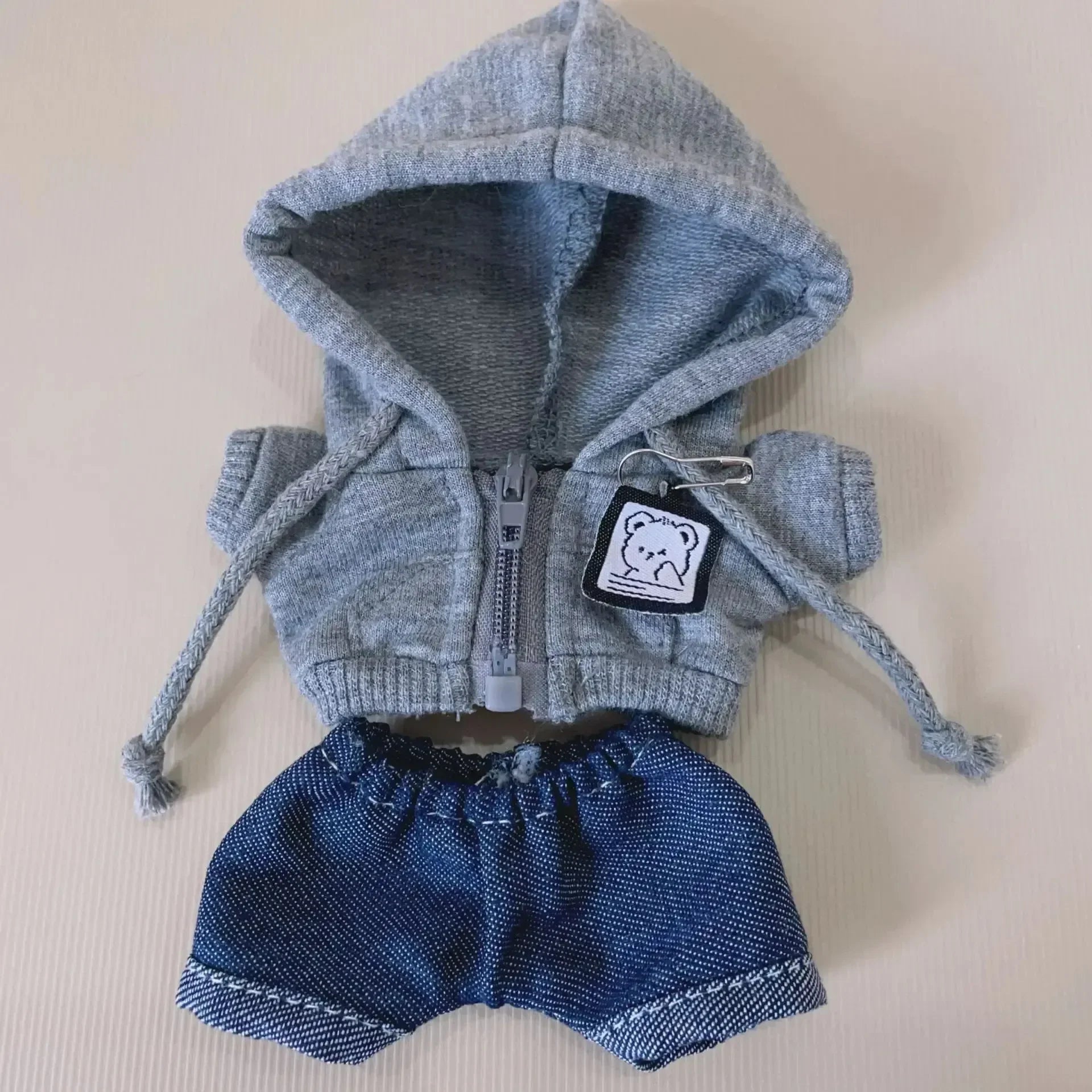 Labubu Comfort Crew Hoodie & Pants Set Style 7 Doll Outfit