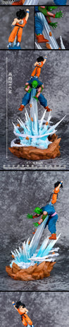 21CM Anime Dragon Ball Son Goku VS Piccolo Figure PVC Action Figures GK Statue Collection Model Toys for Children Gifts