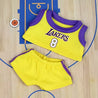 Handmade Labubu Lakers Outfit Style 5 Doll Outfit