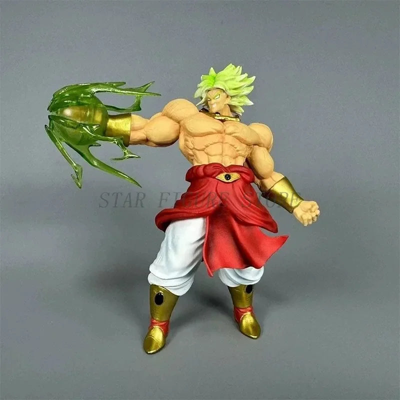 Gk Dragon Ball Action Figure Broly vs Son Goku Figure Statue PVC Collection Ornaments Anime Broli Goku Figurine Model Toys Gifts only Broly with box