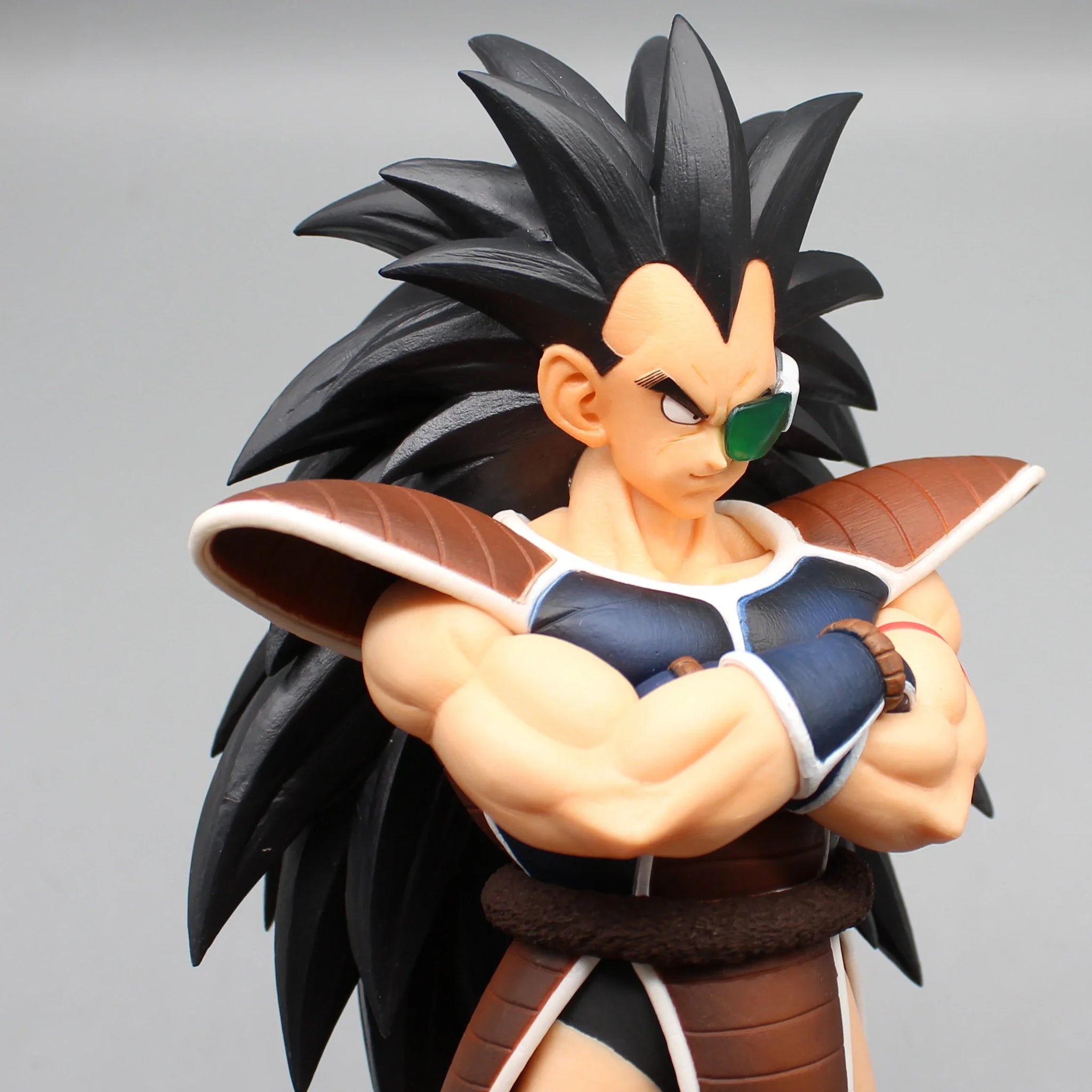 Dragon Ball Z Anime Figures Gk Raditz Super Saiyan Goku Brother Standing Combat Suit Desk Decoration Statue Ornament Toys Gifts