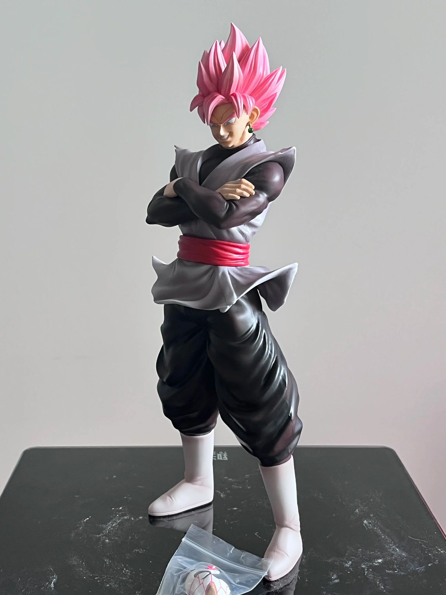 Dragon Ball Z Doll 27cm Super Saiyan Goku Black Zamasu Mask Action Figure PVC Model Statue Collection Decoration Toy Gift
