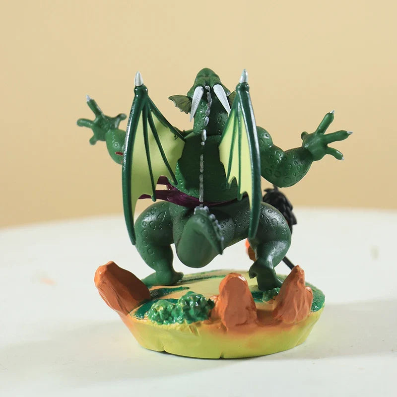 Dragon Ball Z Figures Yajirobe Vs Cymbal Figure 9cm Yajirobe Action Figurine Cute Gk Pvc Anime Statue Model Doll Kids Toys Gifts