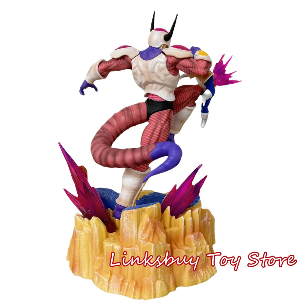 26cm/10.2in Anime Dragon Ball Z Figure Frieza vs Gohan Figure Freezer Statue Collectible Model Toys Gift