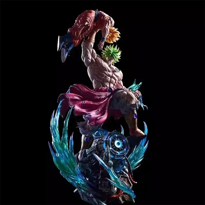 Broli Vs Goku Anime Figure Dragon Ball Broli 28cm Figurine Pvc Statue Model Doll Desk Decoration Collectible Toys Christmas Gift Dragon Ball Collectible Figure