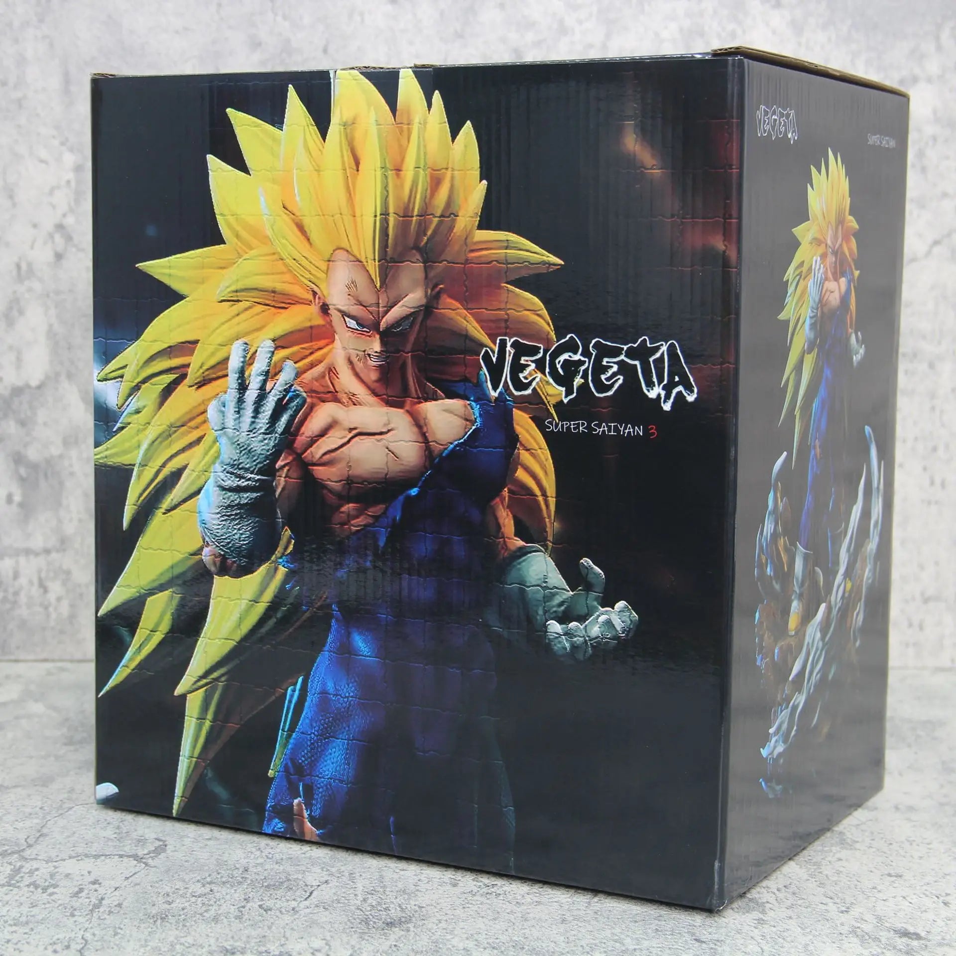 38cm Dragon Ball Anime Figure Super Saiyan Qilin Vegeta Qilin Wukong Figure PVC Model Collection Toys friend birthday present