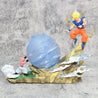 21cm Dragon Ball Z Buu vs Goku Model Super Saiyan Genki Bomb Action Figure Model Pvc Statue Doll Collection Model Toys Gift Dragon Ball Action Figure