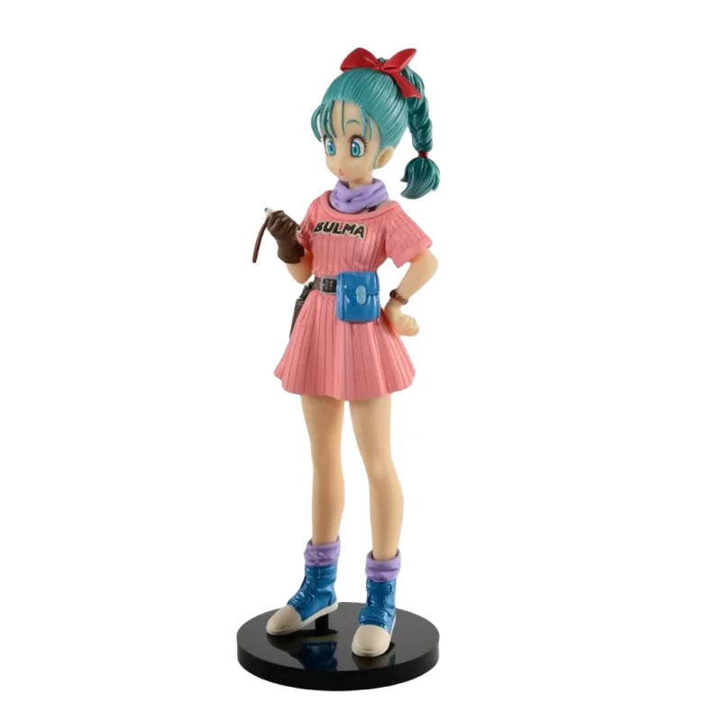 15cm Dragon Ball Figures Childhood Bulma Action Figurine Pvc Statue Model Doll Collectible Room Decoration Gifts 15cm Bulma No Box