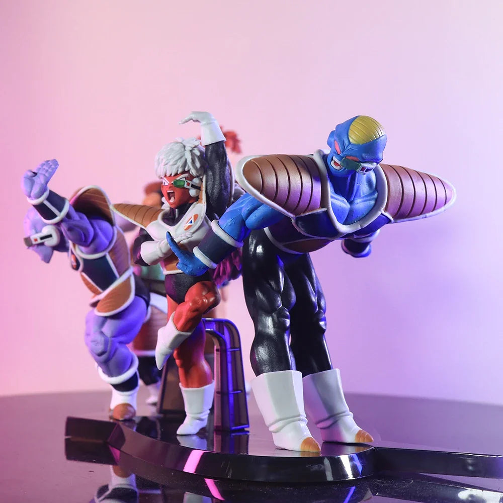 5pcs/Set Dragon Ball Z Ginyu Force Figure Anime Figurine Jeice Guldo Recoom Burter Action Figure Pvc Statue DBZ Fgure Model Toy.