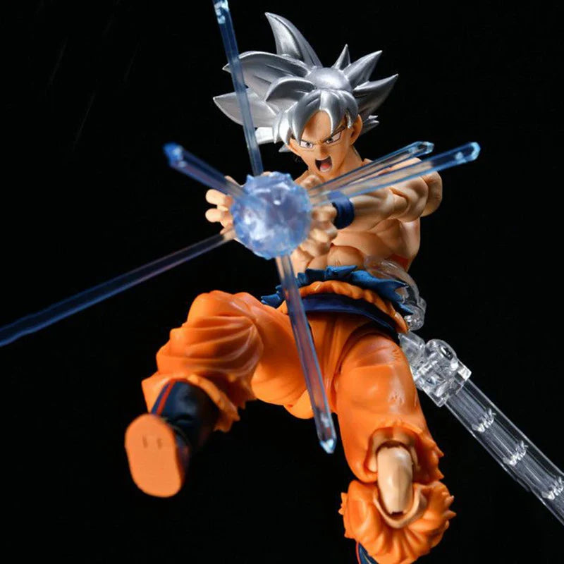Dragon Ball Z Super Figure White Haired Son Goku Action Figure DragonBall Migatte No Goku GBZ Collection Doll Birthday Gift