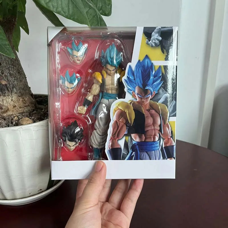 Dragon Ball Super Broly Son Goku Vegeta Gogeta Action Figure Model Toys Joint Movable Doll Birthday Present For Friends