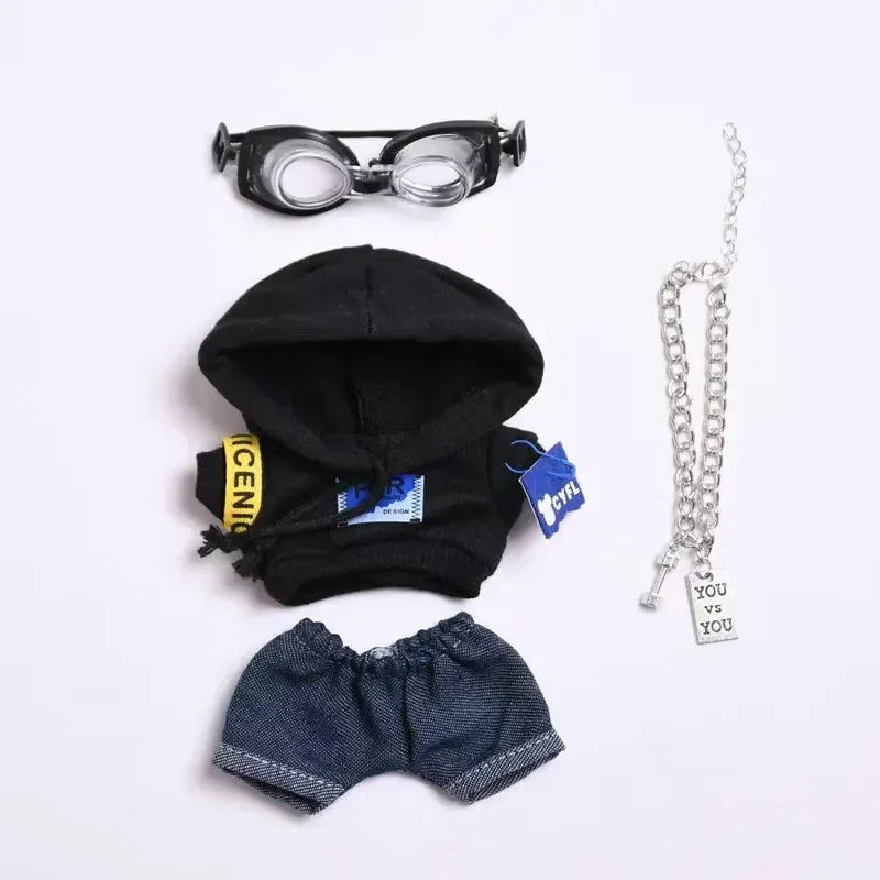 Labubu Comfort Crew Hoodie & Pants Set Style 9 Doll Outfit