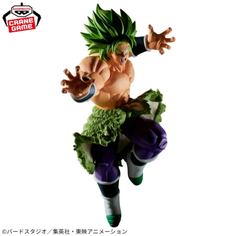 Bandai Original BANPRESTO DragonBall Super Anime MATCH MAKERS SUPER SAIYAN Broli&Gogeta Action Figures Toys Collectible