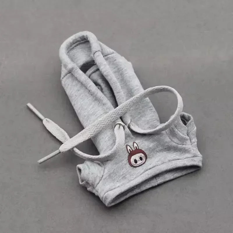 Labubu Cozy Coat Crew Hoodies Style 9 Doll Outfit