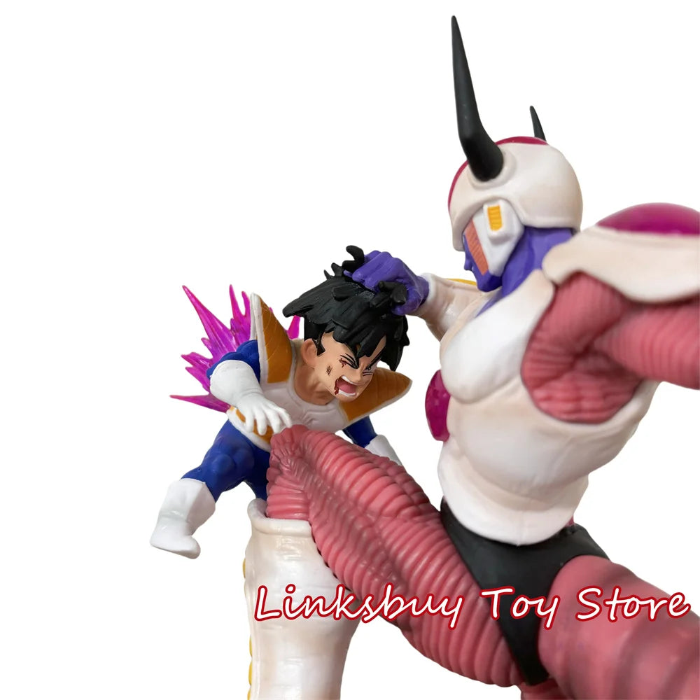 26cm/10.2in Anime Dragon Ball Z Figure Frieza vs Gohan Figure Freezer Statue Collectible Model Toys Gift