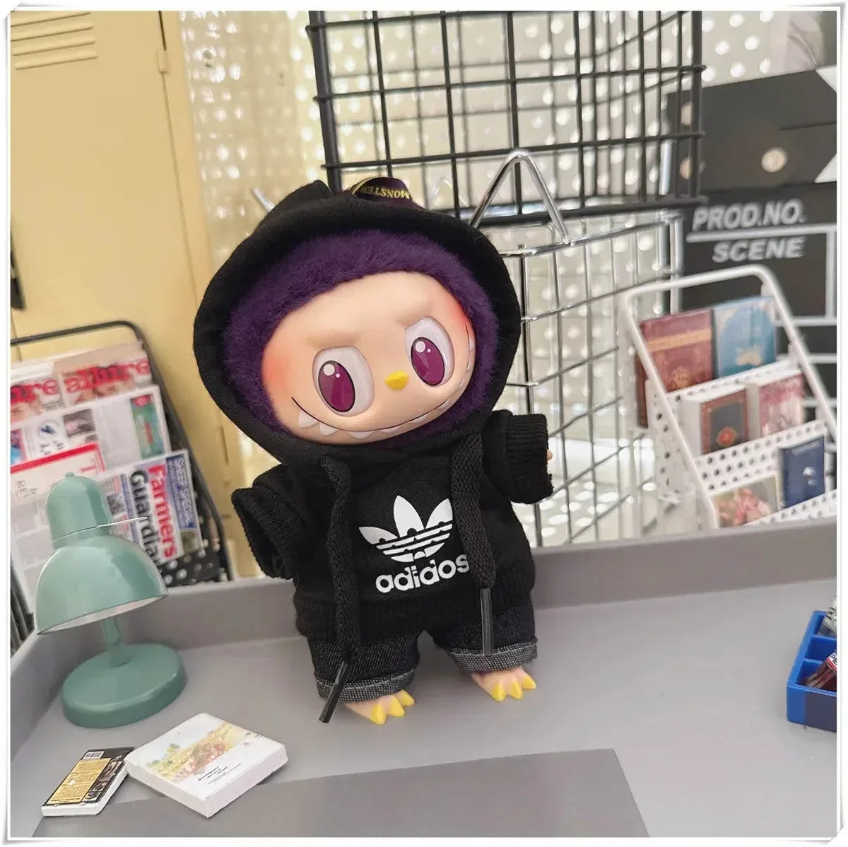 Labubu Loungewear Hoodie & Pants Set Doll Outfit