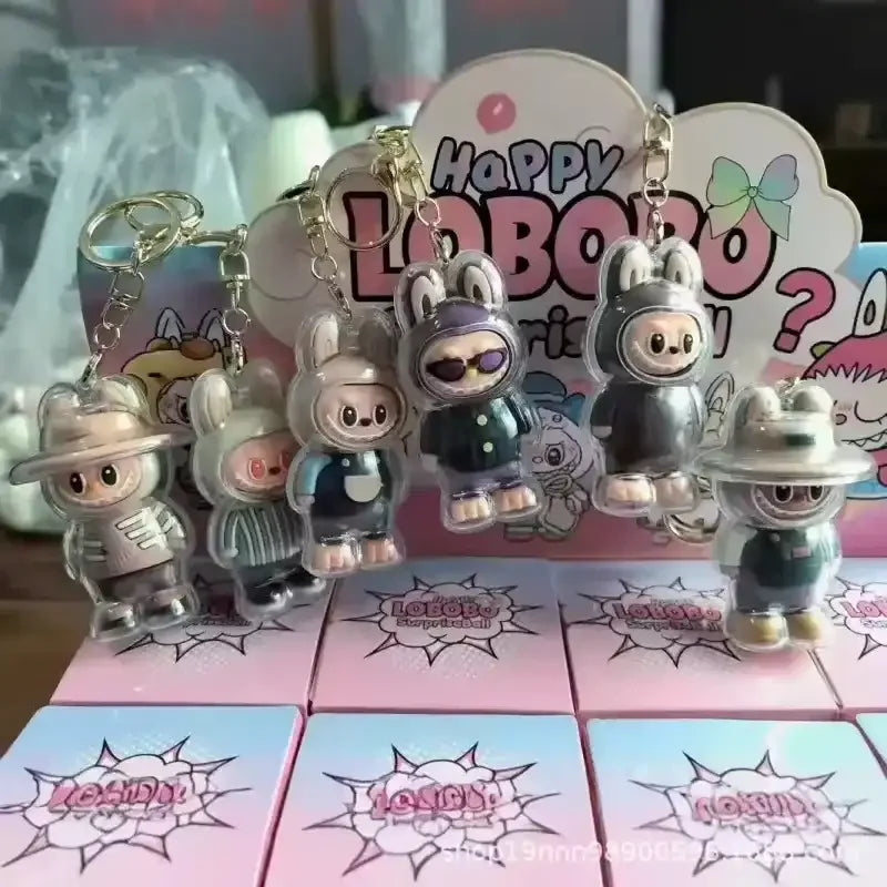 Laboobu Pocket-Sized Keychain Blind Box 3D Keychain