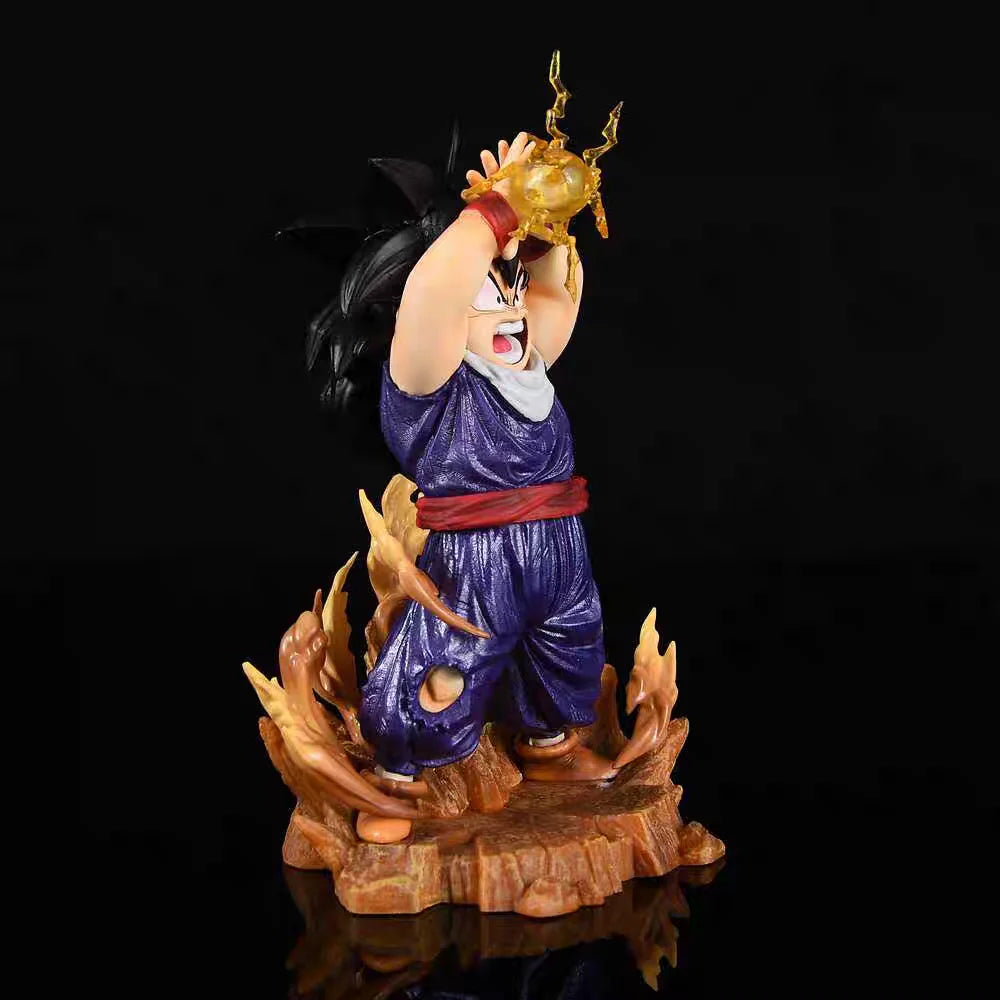 17cm/6.6 inches Dragon Ball cartoon character Magic Flash Gohan PVC Action Figure Figurine Model Collection Decoration Ornaments