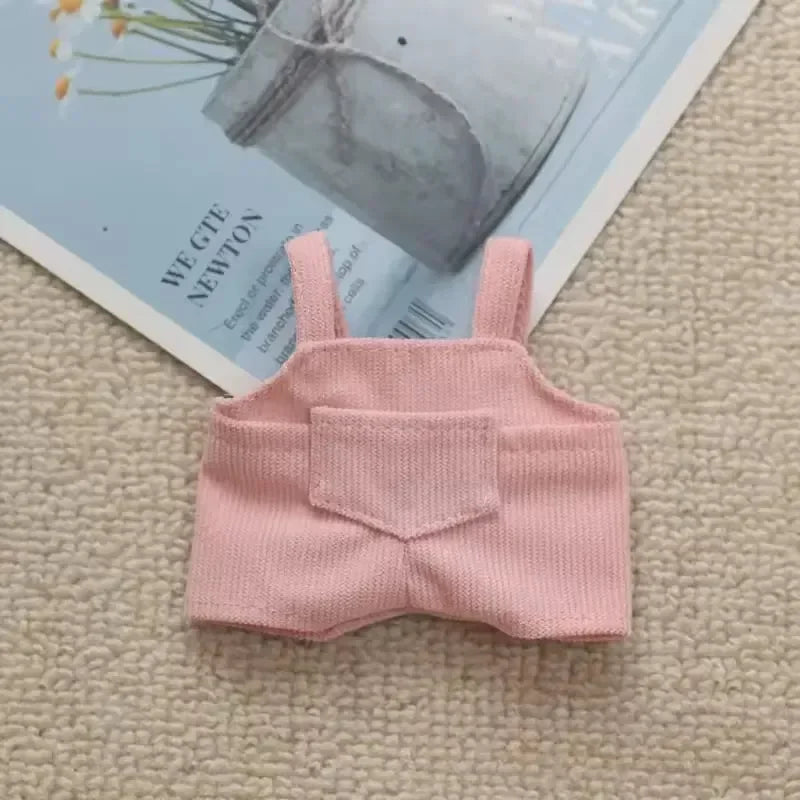 Labubu Dungaree Delight Outfit Pink Doll Outfit