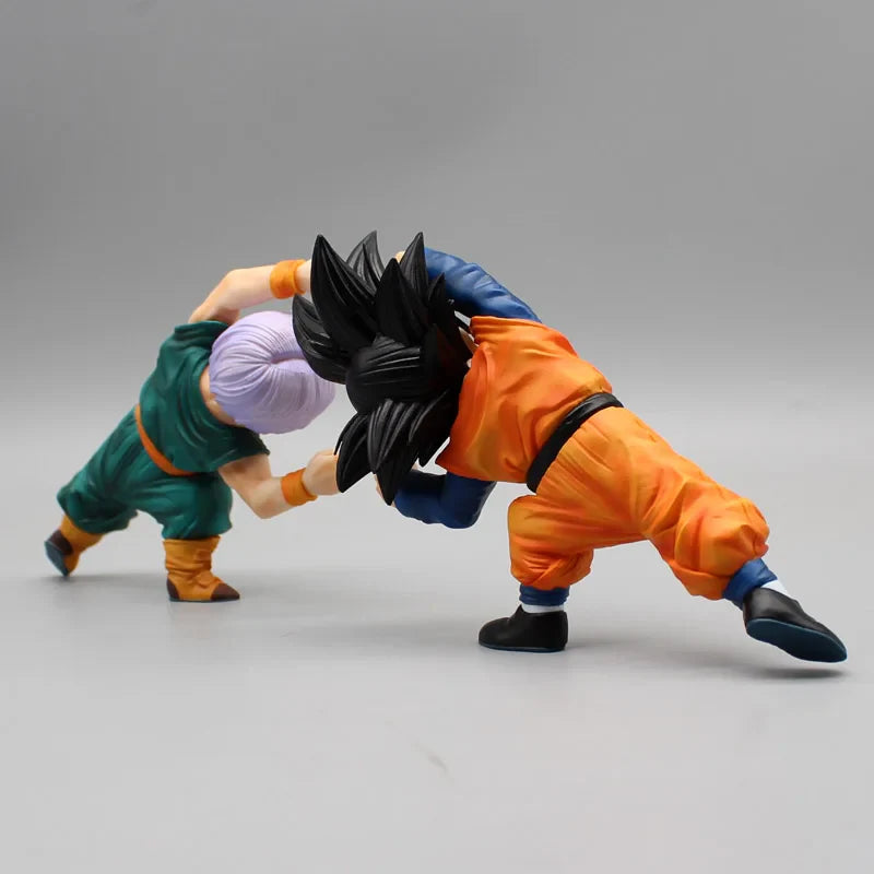 Anime Dragon Ball Z Figurine Gk Gotenks Action Figure Combined Trunks Goten Figure Statue PVC Collection Doll Decoration Toys
