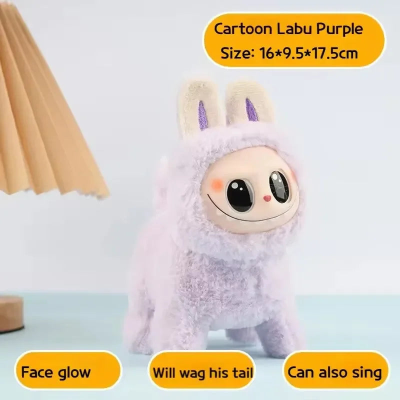 Electronic Dog Laboobu Mount Doll Purple Interactive Toys