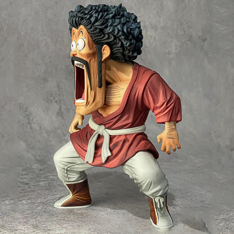 Dragon Ball Z Figure Mr. Satan Hercule 2 Heads 18cm Anime Action Figures Pvc Figurine Collection Model Doll Toys Children Gifts Anime Collectible Model