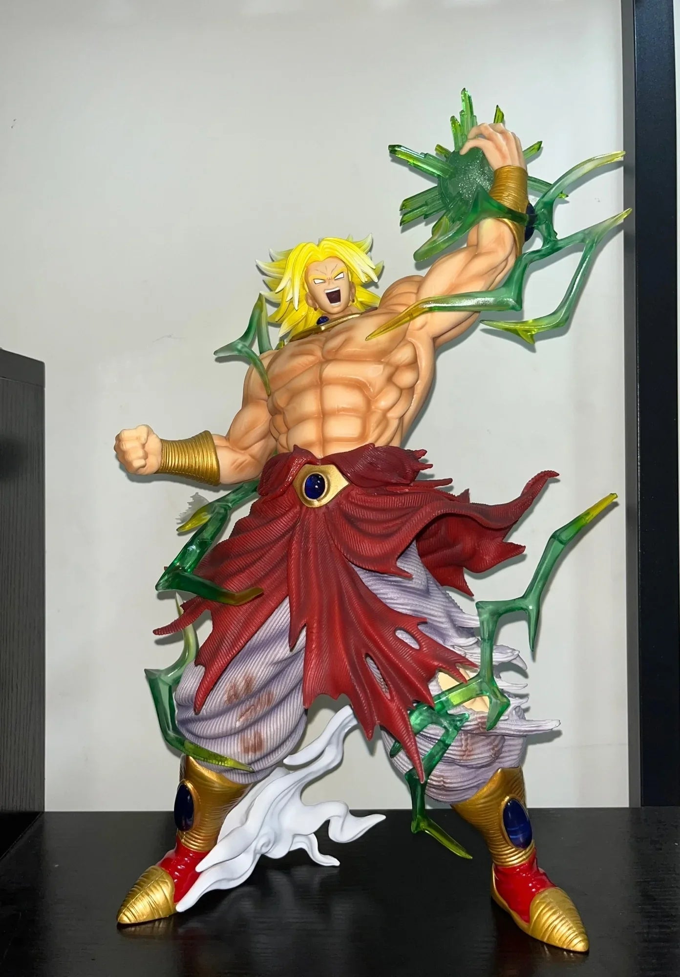 Dragon Ball Z Figurine Super Saiyan Anime Model GK Dragonball Broly SSJ2 SSJ Action Figure Statue Collection Toys DBZ Figma Doll