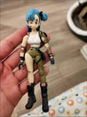 18cm SHF Dragon Ball Figures Bulma's Motorcycle Hoipoi Capsule No. 9 Action Figure PVC Collection Bulma Goku Figurine Model Toys