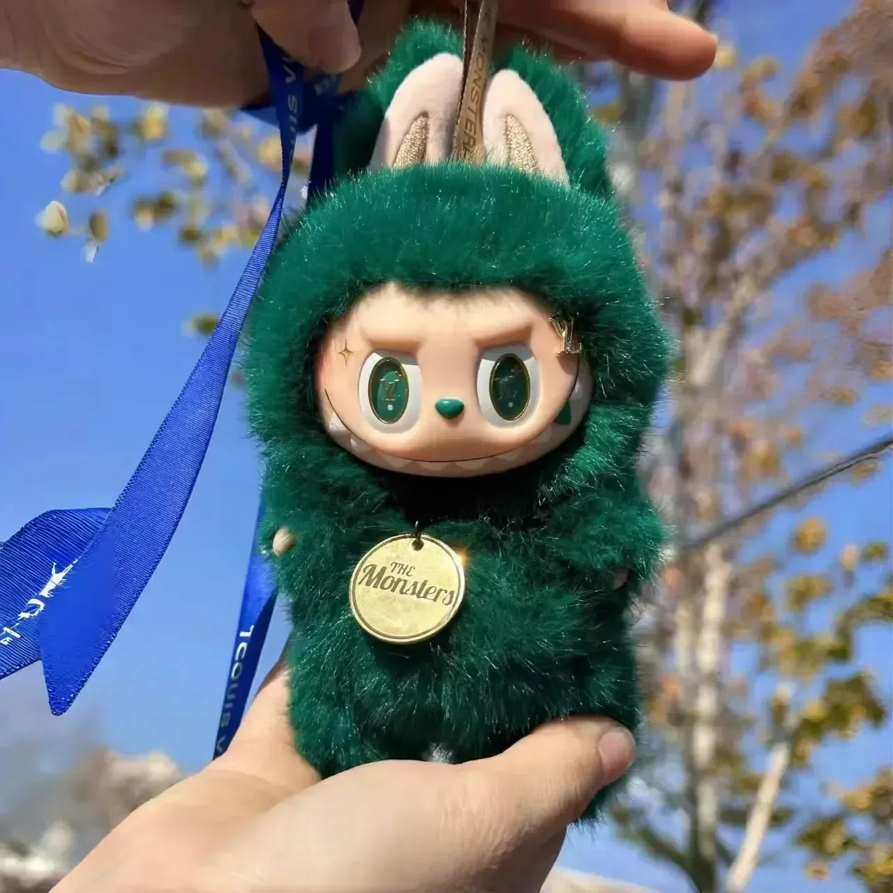 Labubu Emerald Ensign LE Pendant Plush Keychain