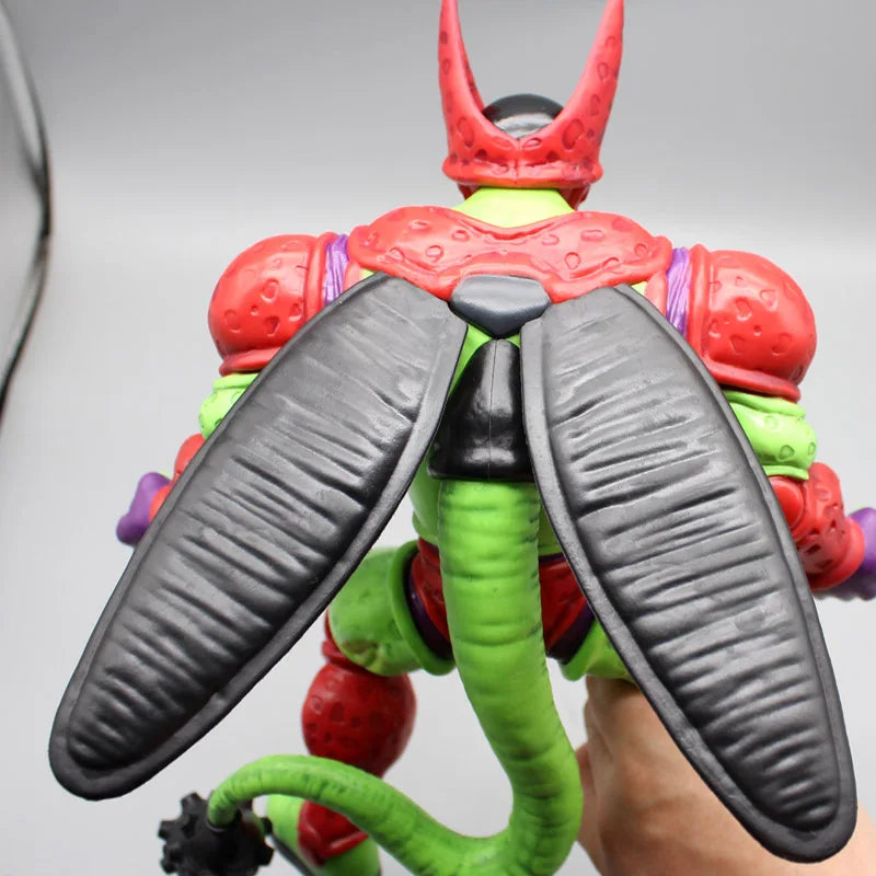Dragon Ball Z Cell Anime Figures PVC Cell GK 28CM Statue Action Figures Toys for Children Ornaments Collector Super Saiyan Gifts