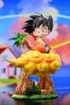 20cm/7.8 inches Dragon Ball cartoon character Goku sitting on somersault cloud PVC Action Figure Figurine Model Collection Toys WHITE No box
