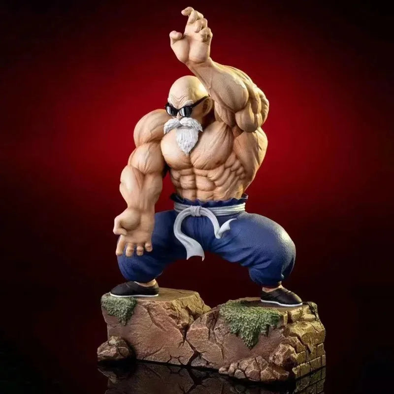 25cm Dragon Ball Z Anime Figure Master Roshi Figure Kame Sennin Action Figure Pvc Statue Collection Model Decoration Toy Gifts