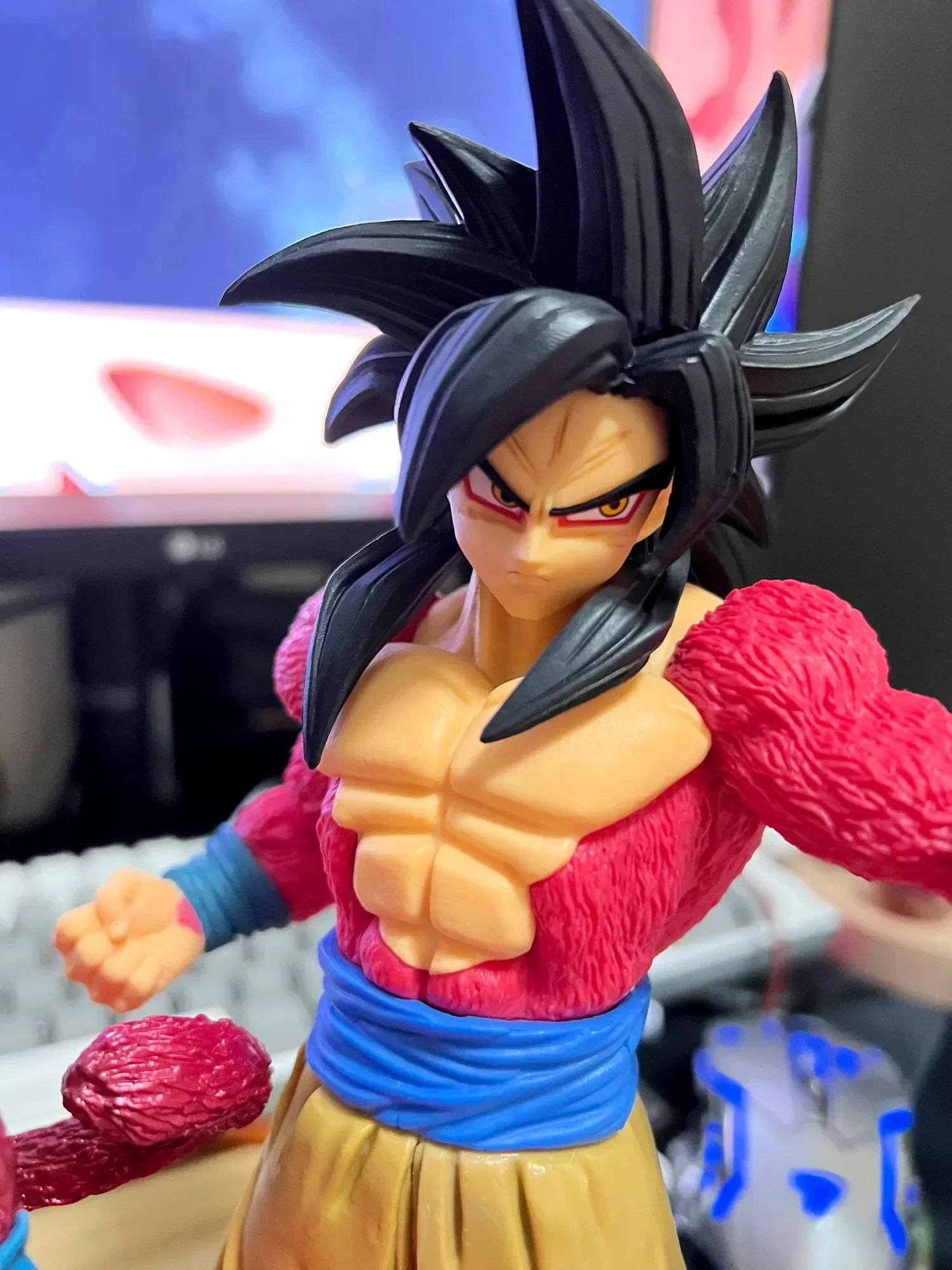 Dragon Ball Super Saiyan 4 Goku Vegeta Gogeta Ssj4 Pvc Statue Action Figures Anime Figure Model Dolls Collection Kids Toys Gifts dragon ball ssj4 figure
