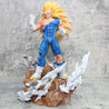38cm Dragon Ball Anime Figure Super Saiyan Qilin Vegeta Qilin Wukong Figure PVC Model Collection Toys friend birthday present