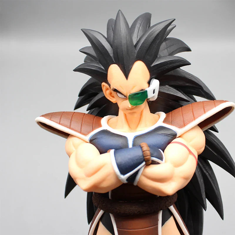 Dragon Ball Z Anime Figures Gk Raditz Super Saiyan Goku Brother Standing Combat Suit Desk Decoration Statue Ornament Toys Gifts