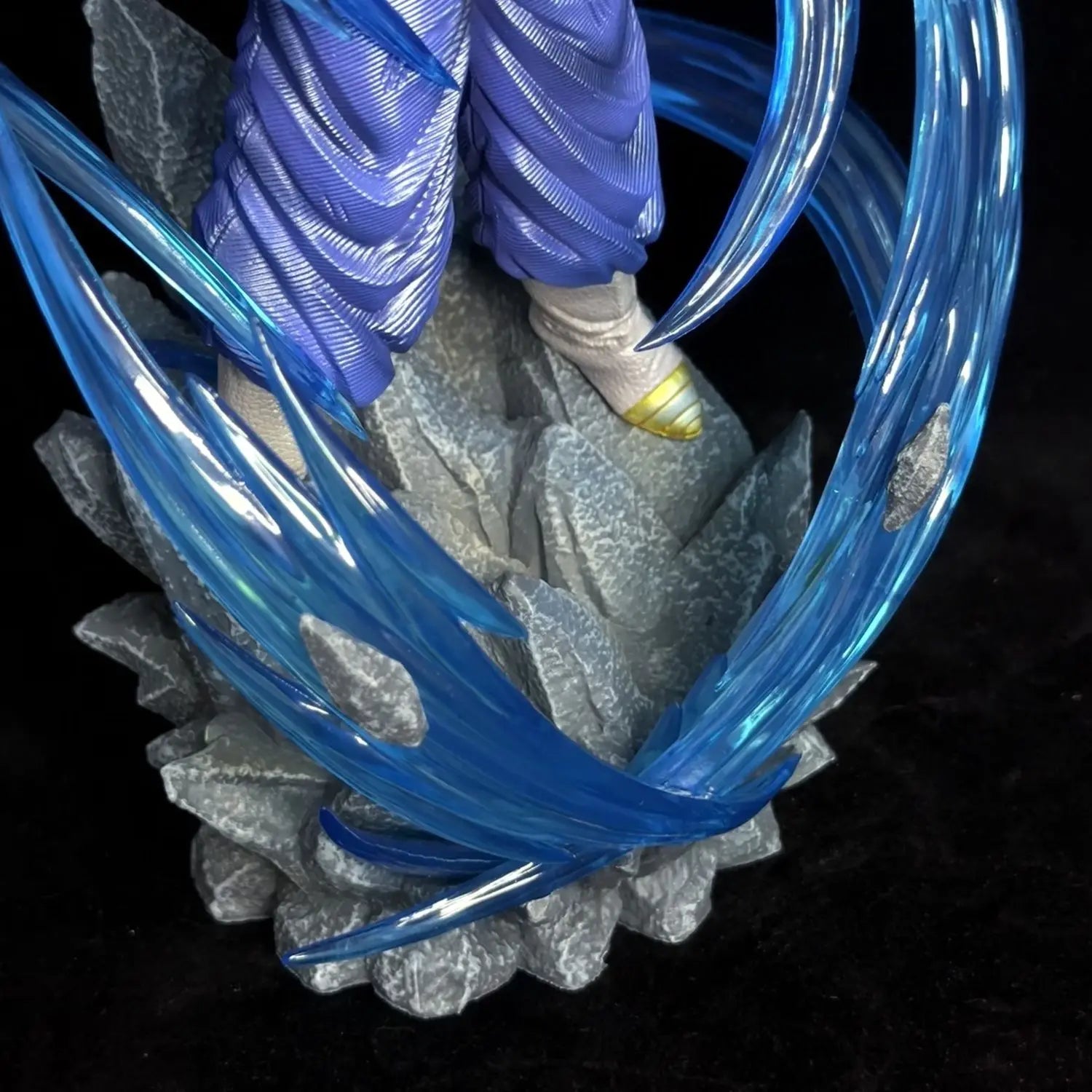 33cm Dragon Ball Vegetto Super Saiyan Blue Standing Anime Figure Model Statue Boys Collection Desktop Decoration Ornament Toys