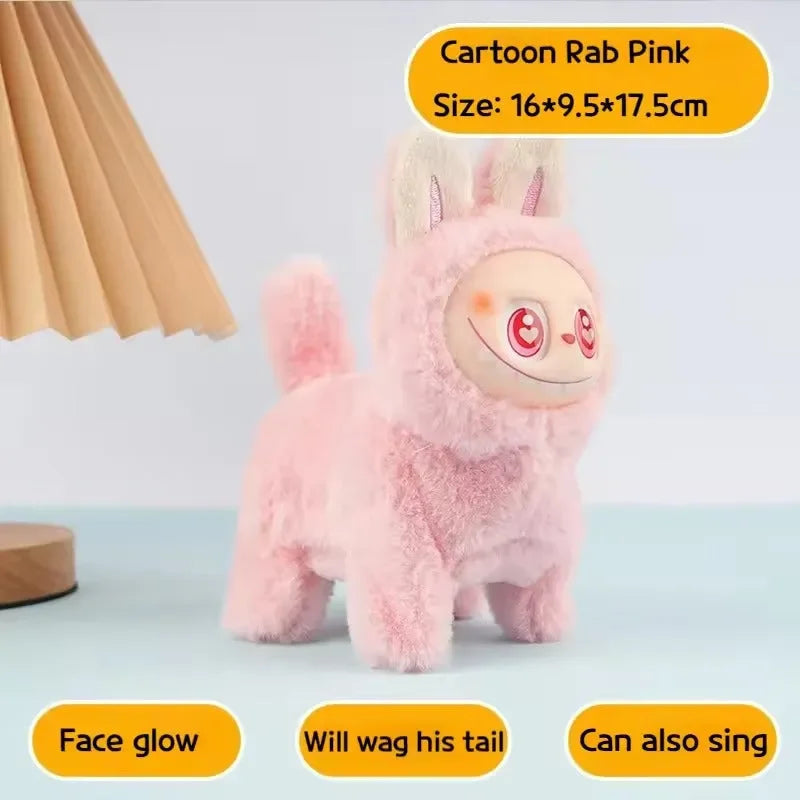 Electronic Dog Laboobu Mount Doll Pink Interactive Toys