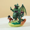 Dragon Ball Z Figures Yajirobe Vs Cymbal Figure 9cm Yajirobe Action Figurine Cute Gk Pvc Anime Statue Model Doll Kids Toys Gifts