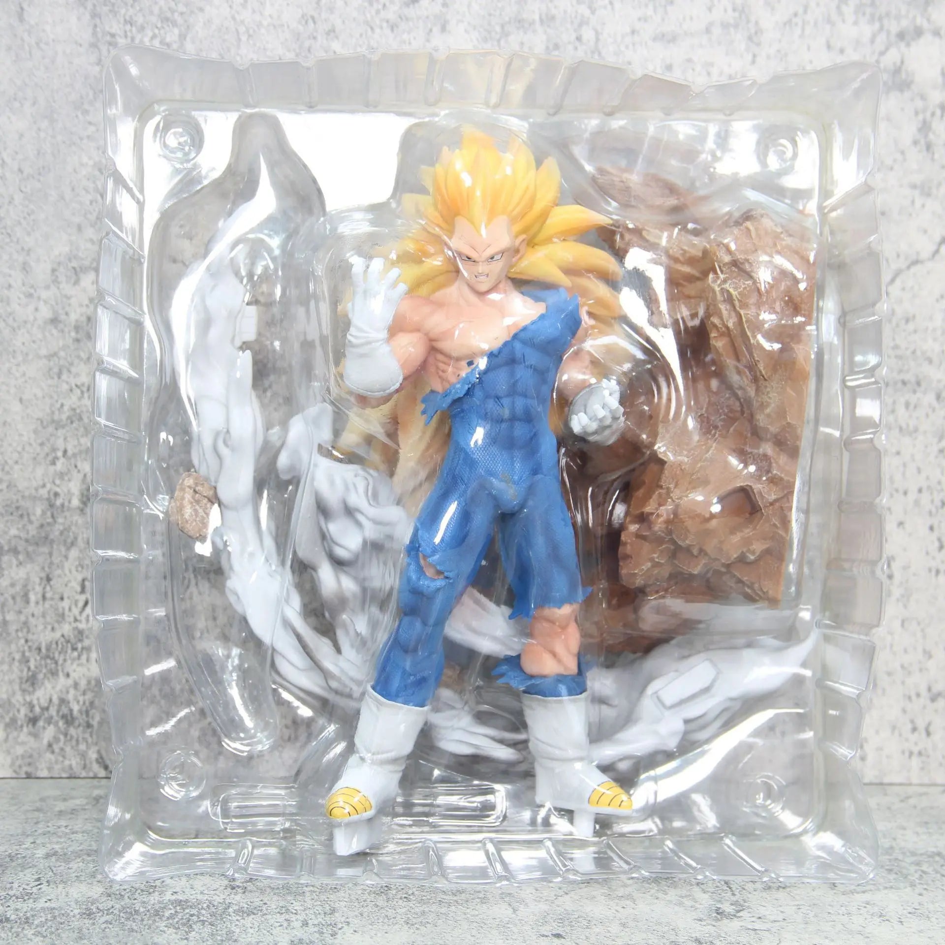 38cm Dragon Ball Anime Figure Super Saiyan Qilin Vegeta Qilin Wukong Figure PVC Model Collection Toys friend birthday present